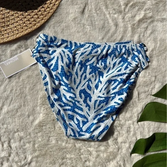 Michael Kors High Waist Ring Bikini Bottoms - Picture 2 of 9
